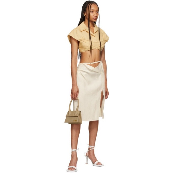 Jacquemus Yellow Le Haut Santon Shirt - Picture 4 of 10